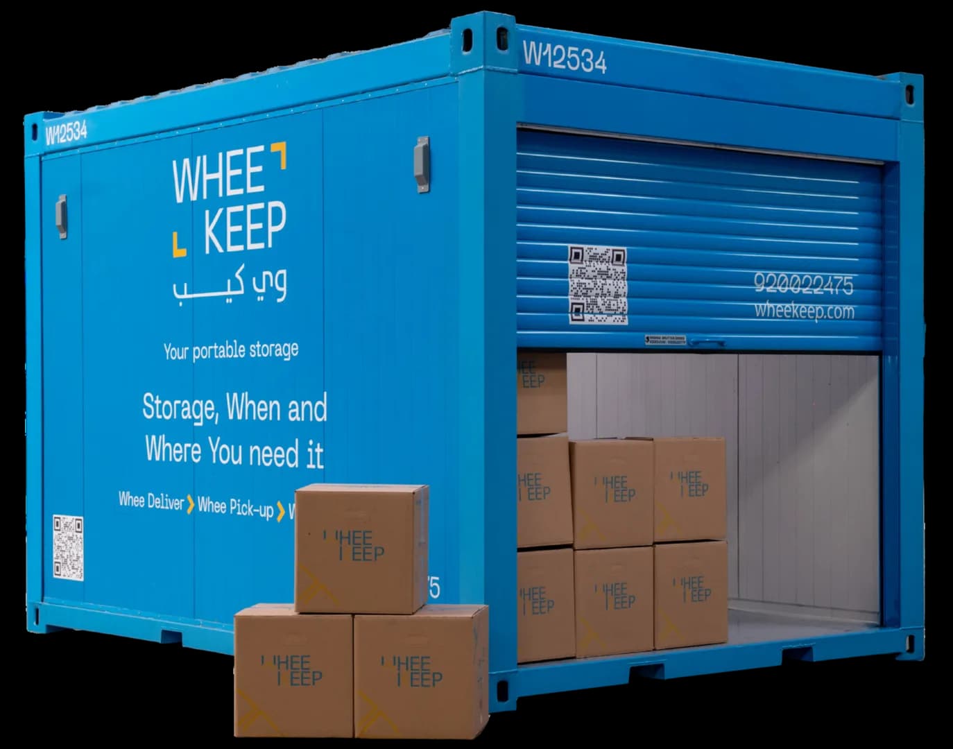 WheeKeep storage unit