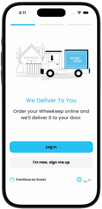 Wheekeep App — Storage